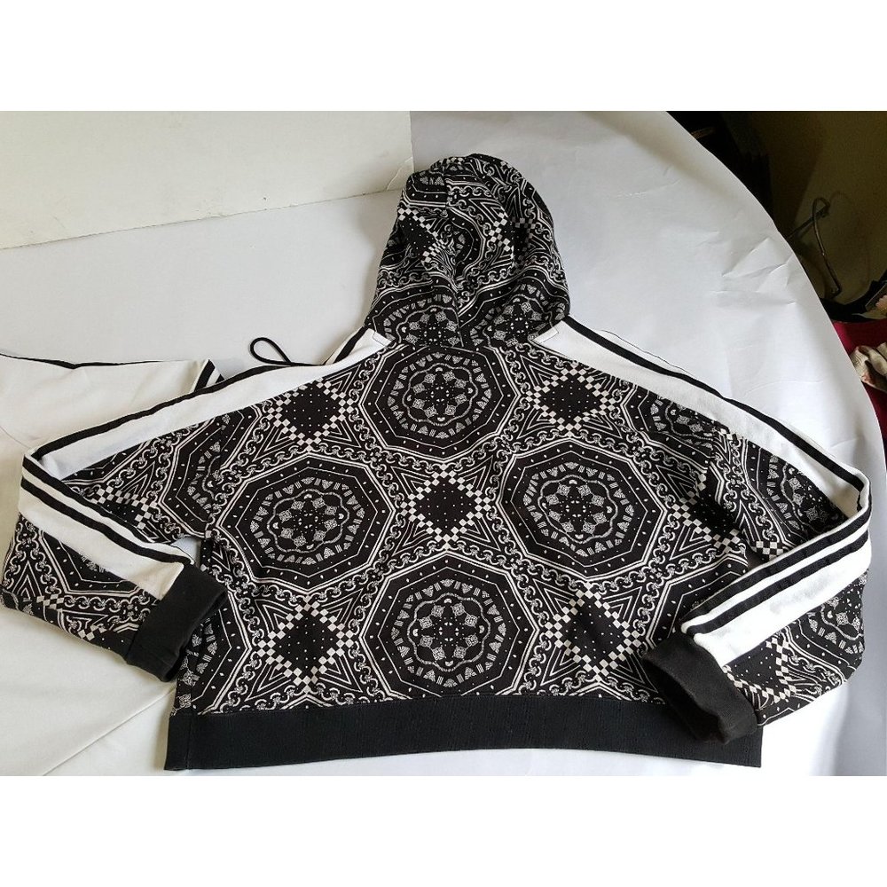 Adidas Paisley All Over Print Bandana Hoodie Sweat
